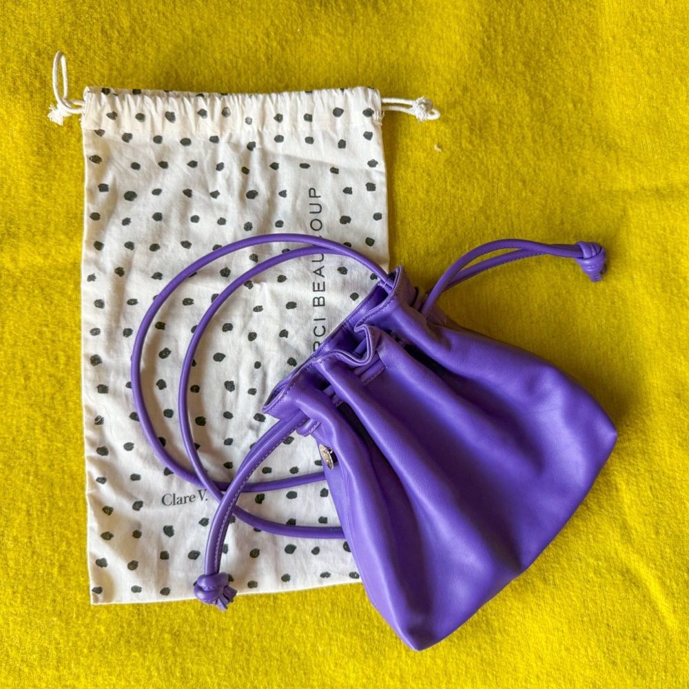 Clare V Purple Petit Henri